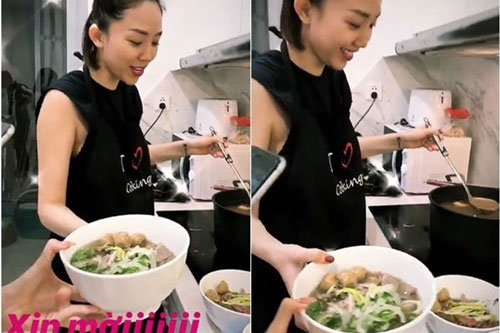 Luôn bùng nổ trên sân khấu, hiếm ai nghĩ rằng Tóc Tiên cũng nữ công gia chánh đảm đang thế này