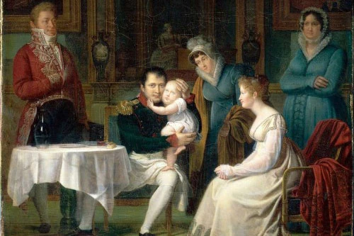 Napoleon có một con trai với người vợ thứ hai Marie Louise. 