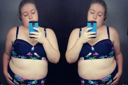 Bị xóa sạch ảnh khỏi mạng xã hội vì... quá mập