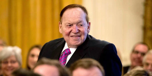 Tỷ phú sòng bạc Sheldon Adelson. Ảnh: AP.