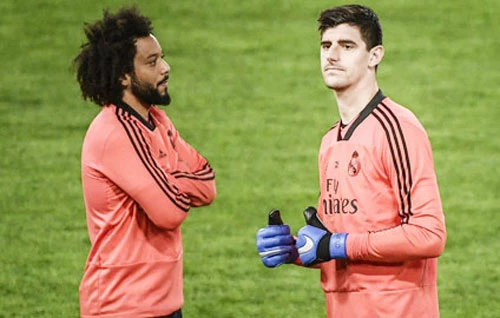 Marcelo và Courtois.