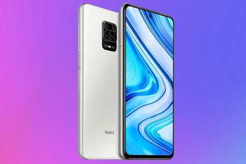 Xiaomi Redmi Note 9 Pro Max dùng khung viền bằng nhựa, 2 bề mặt phủ kính cường lực Corning Gorilla Glass 5. Máy có kích thước 165,8x76,7x8,8 mm, cân nặng 209 g. 