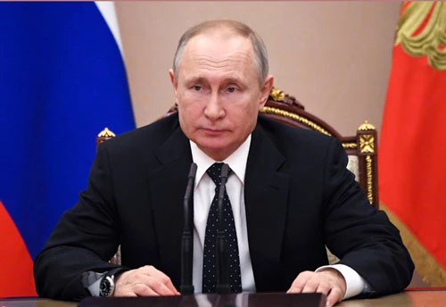 Tổng thống Nga Vladimir Putin. Ảnh: AP.