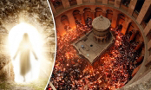 Hình ảnh đầu tiên về chiếc giường đá nơi Chúa Giêsu phục sinh