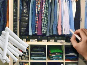 Bỏ quên vài viên phấn trong tủ quần áo cứ sợ bẩn, ai ngờ điều kỳ diệu xảy ra