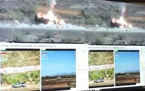 Mỹ công bố video thử pháo xa gấp 3 lần pháo Nga