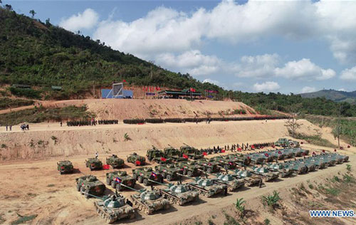 Trung Quốc và Campuchia tập trận chung