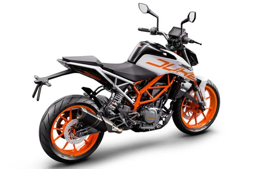 KTM Duke 390 ABS.