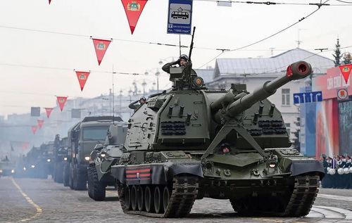 Lục quân Nga nhận phiên bản mới nhất của pháo tự hành Msta-S