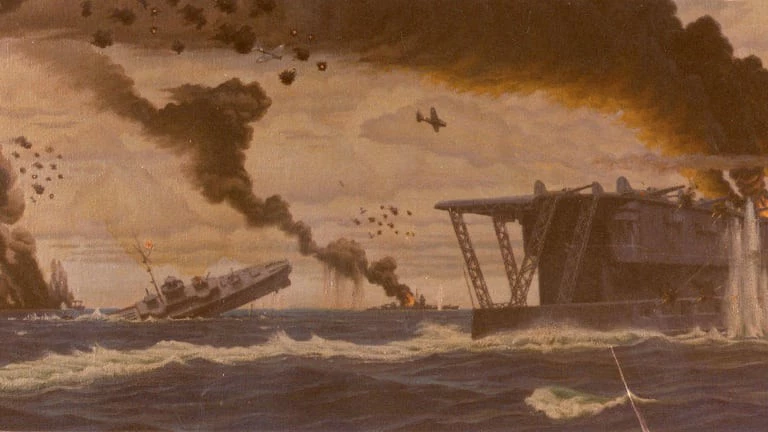 Việc phá được mật mã của Nhật Bản là một yếu tố quan trọng giúp phe Đồng minh “đổi chiều” trong trận hải chiến quan trọng của Thế chiến 2. Ảnh tư liệu: History