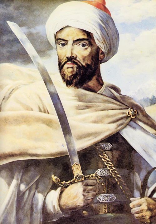 Chân dung vua Sultan Moulay Ismaïl.