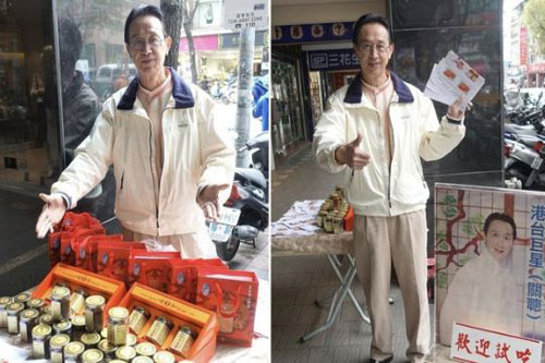 Nam diễn viên 'Sở Lưu Hương' bán hàng rong kiếm sống ở tuổi 67