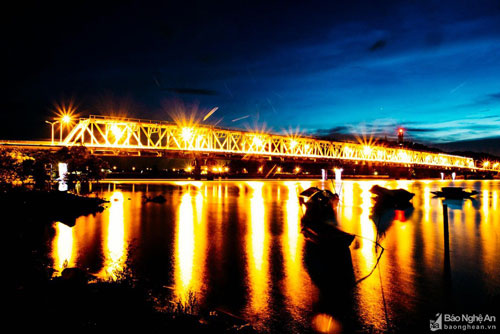 Ngắm vẻ quyến rũ của những cây cầu trên sông Lam