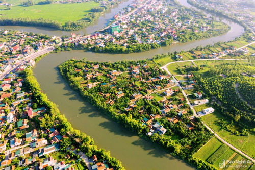 Khám phá cảnh sắc thú vị những nhánh sông trên đất Nghệ