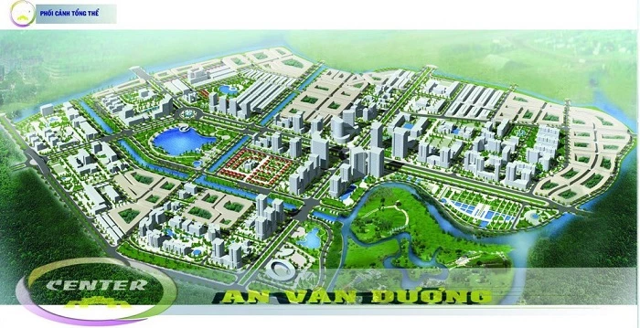 Khu vực nghiên cứu đầu tư dự án khoảng 29,86 ha thuộc Khu A - Đô thị mới An Vân Dương