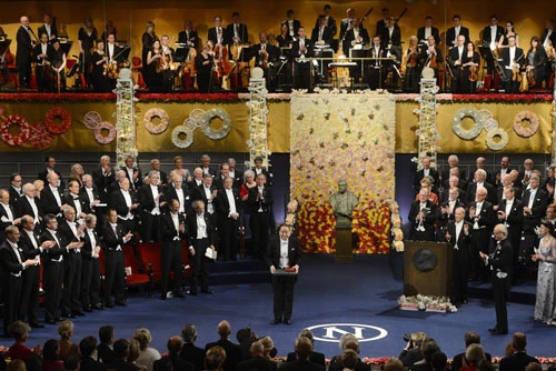 Một buổi lễ trao giải Nobel. (Ảnh: Getty)
