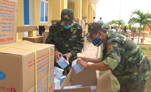 Quảng Trị: Biên phòng thu giữ gần 10 vạn chiếc khẩu trang giữa thời dịch ở biên giới