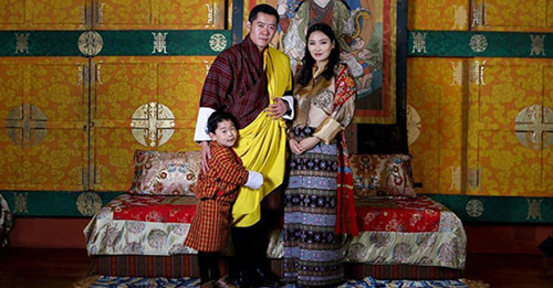 Hoàng hậu Bhutan hạ sinh con thứ hai