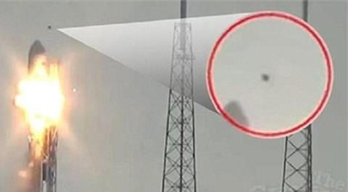 Người ngoài hành tinh 'bắn hạ' tên lửa Space X của Mỹ?