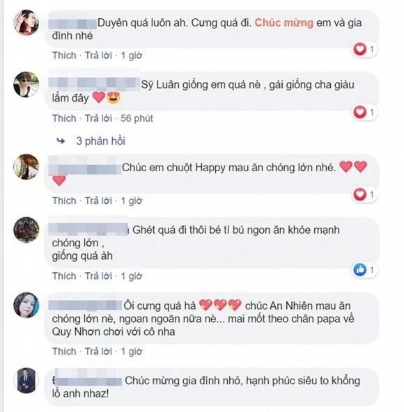 Bạn bè và fans chúc mừng ca sĩ Sỹ Luân.