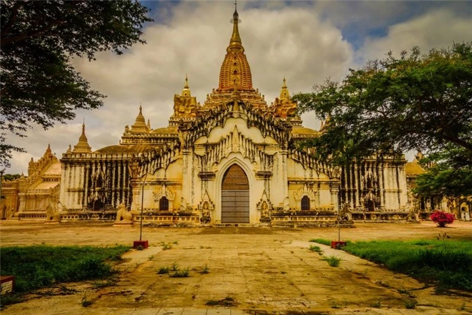 kham pha ananda - ngoi chua co dep nhat bagan, myanmar hinh 4