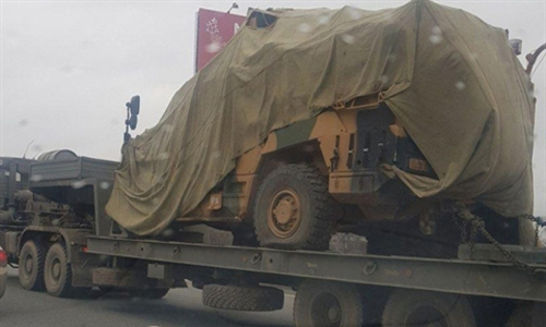 Xe bọc thép kháng mìn Thổ Nhĩ Kỳ bị Nga "bắt sống"
