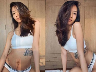 "Chất" như "bà mẹ một con" Suboi, hơn một tháng sau khi sinh đã thoải mái khoe bụng rạn nhưng vẫn tự hào bản thân đẹp hơn trước kia
