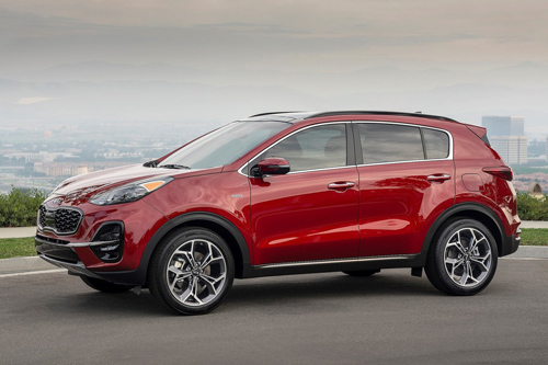 9. Kia Sportage 2020 (giá khởi điểm: 23.990 USD, điểm: 8,3/10).