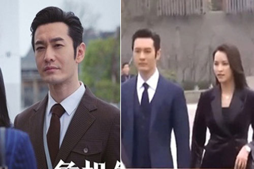 Huỳnh Hiểu Minh lộ hình ảnh đầu tiên cực điển trai ở phim trường sau thời gian dài cách ly vì Covid-19