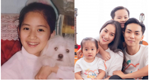 Tung ảnh hồi bé chứng minh con gái cũng giống mình, Khánh Thi ngậm ngùi nhận cái kết 'phũ phàng'