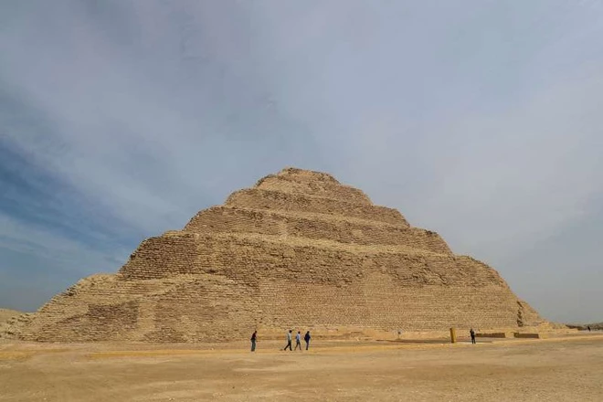 Kim tự tháp Ai Cập hoạt động trở lại vào 5/3 vừa qua. Ảnh: AFP.