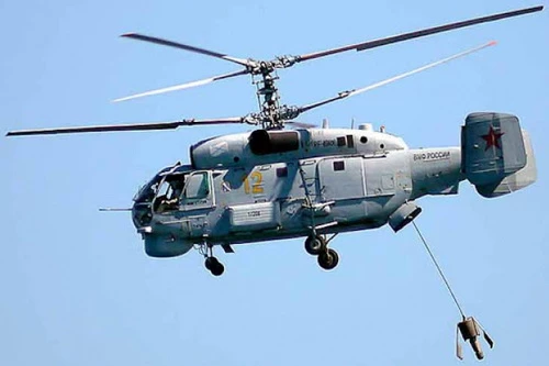 Trực thăng săn ngầm Ka-27PL của Nga. Ảnh: TASS.