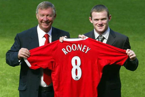 Wayne Rooney (34 triệu bảng)