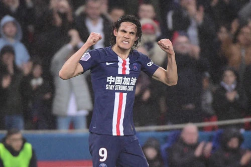 1. Edinson Cavani (Paris Saint-Germain).