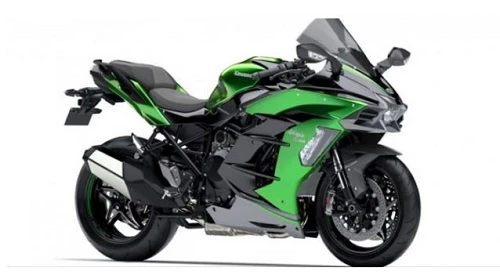 Mẫu sport-touring Kawasaki H2 SX SE có giá bán gần 1 tỷ đồng tại nước ta, mẫu xe sử dụng chung động cơ siêu nạp với Ninja H2. 