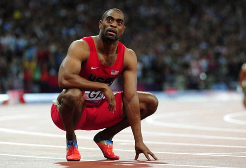 =2. Tyson Gay (Mỹ). 9.69 giây. Ảnh: Bleacherreport.com.