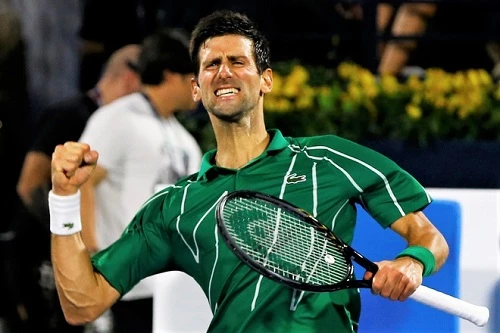 Djokovic cần thêm thời gian để phá kỷ lục của Federer. Ảnh: Reuters.
