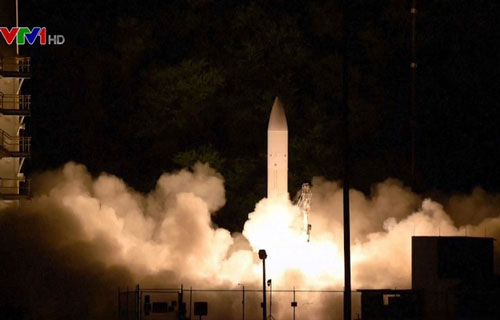 Mỹ thử nghiệm thành công tên lửa siêu âm