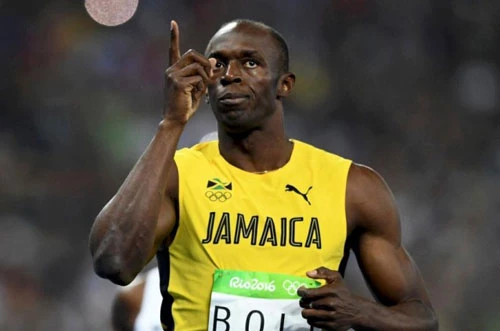 1. Usain Bolt (Jamaica). 9,58 giây. Ảnh: Sportnieuws.nl.