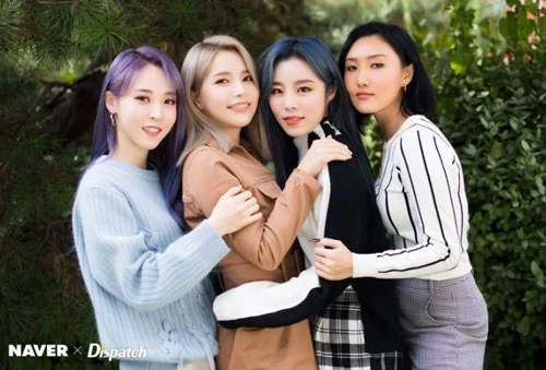 6. Mamamoo. Lượt theo dõi: 3,6 triệu.