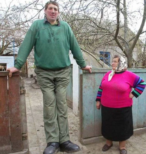 4. Leonid Stadnyk (Ukraine) chiều cao: 2,57 mét. Ảnh: Alchetron.com.