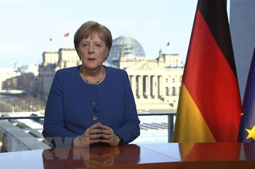 Thủ tướng Đức tự cách ly ở nhà sau khi tiếp xúc người nhiễm COVID-19