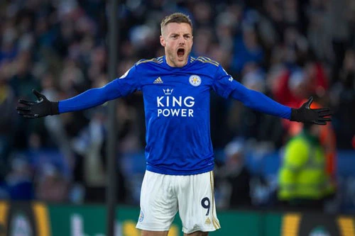 9. Jamie Vardy (Leicester). Ảnh: Leicestermercury.co.uk.