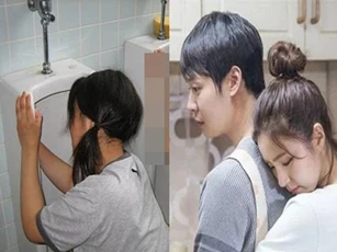 Cách hành xử đáng khâm phục của ông chồng thấy vợ mình vẫn đang hì hục cọ toa lét lúc 1h sáng