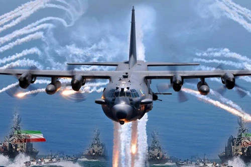 Cường kích AC-130 của Mỹ.