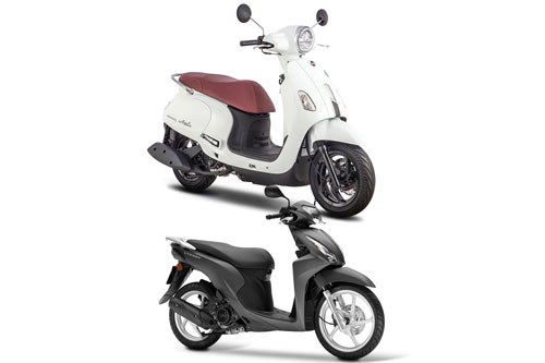 So sánh Honda Vision với SYM Attila 125