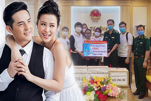 Vợ chồng Đông Nhi - Ông Cao Thắng và fanclub 'khủng' trao tặng 35.000 khẩu trang, loạt vật dụng y tế phòng dịch Covid-19