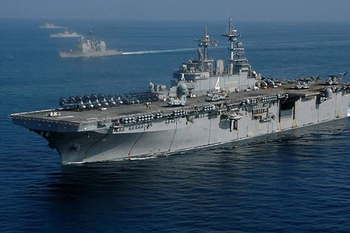 Siêu tàu đổ bộ Mỹ có nguy cơ tê liệt vì Covid-19