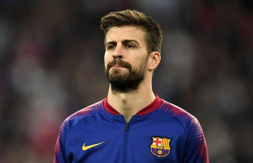 5. Gerard Pique (tốc độ tối đa: 34,1 km/h). Ảnh: Givemesport.com.