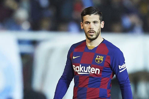 1. Carles Perez (tốc độ tối đa: 34,67 km/h). Ảnh: Barcablaugranes.com.